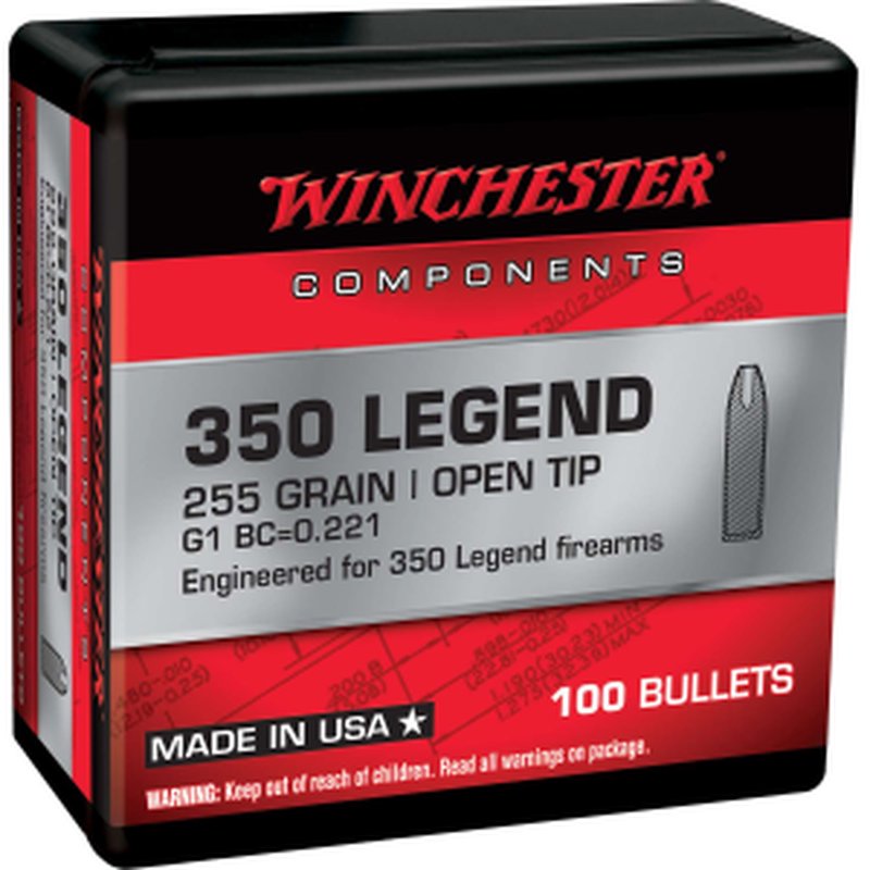 Winchester WB350L255X 350 Legend 255 Grain Open Tip Ammunition