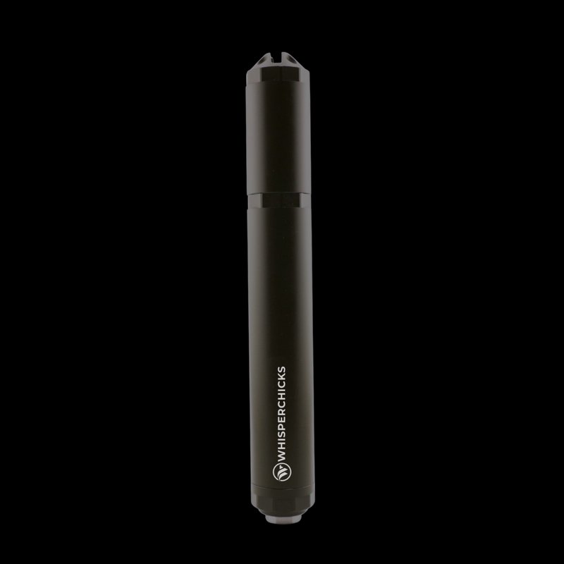 Whisperchicks Whisper 9 Handgun Black Suppressor 9mm 1/2-28 Thread