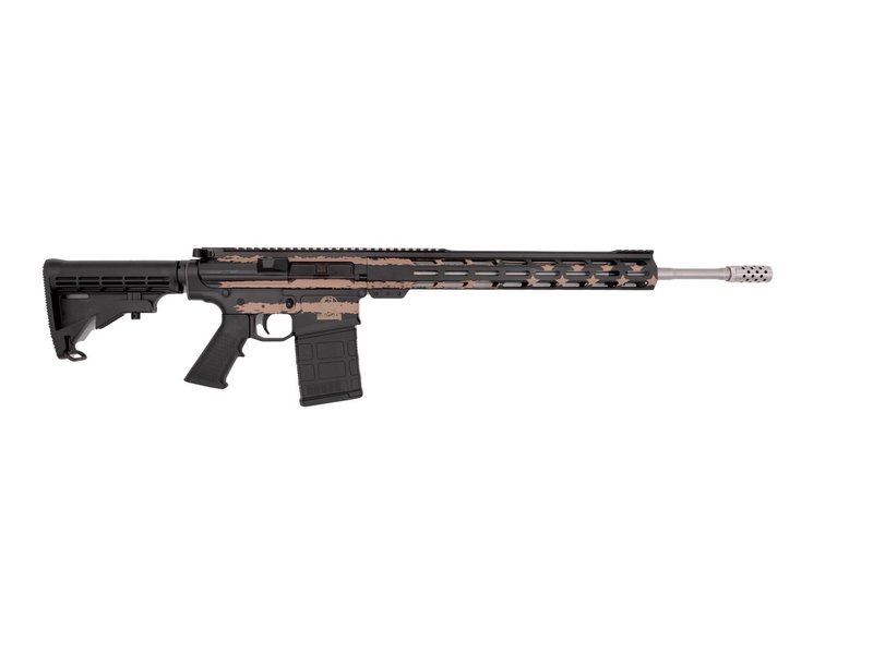 Great Lakes Firearms AR-10 6.5 Creedmoor 20 inch Desert Flag Rifle