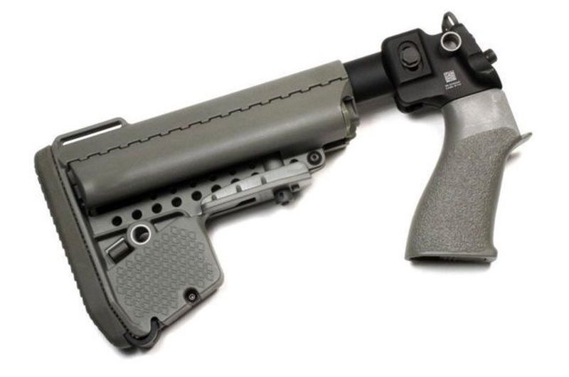 Vltor RE-EBR, MK14 Stock Adapter, Milspec Emod Foliage Green