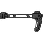 Strike Industries FSADUALSTOCK Black 6061-T6 Aluminum 9.44" OAL 1913 Picatinny Rail Mount
