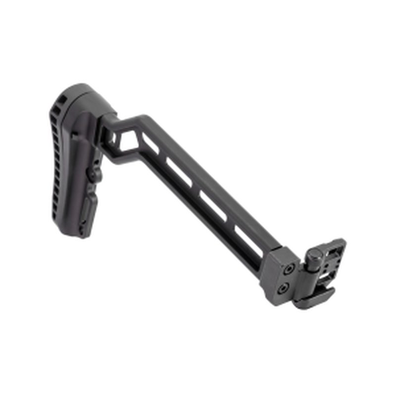 A3 Industries Picatinny Mount Modular Folding Stock - 8.5in Offset Extension - Magpul Buttpad