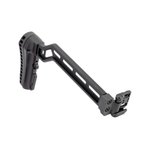 A3 Industries Picatinny Mount Modular Folding Stock - 8.5in Offset Extension - Magpul Buttpad