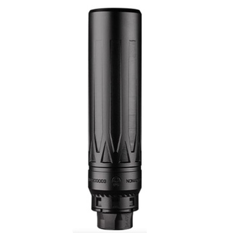 Dead Air Nomad Ti XC Suppressor 5/8x24 Direct Thread HUB Mount Black
