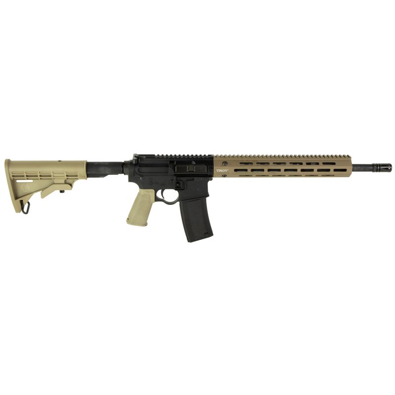 Troy Defense A3 5.56 NATO AR-15 Rifle 16in Flat Dark Earth Black Finish