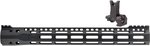 Troy Folding Front Battle Sight AR-15 Front Tactical Black