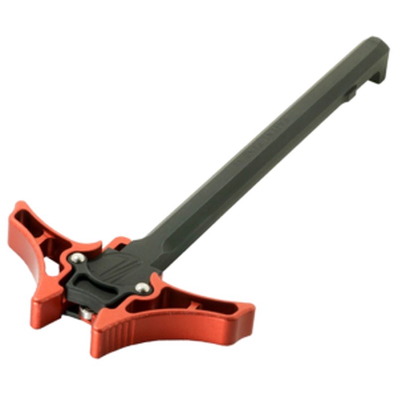 Timber Creek Outdoors Enforcer Ambidextrous AR Charging Handle Red Anodized