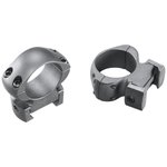 Weaver 2-Piece Grand Slam Steel Top Mount Scope Rings 1" High, Matte Windage Adjustable