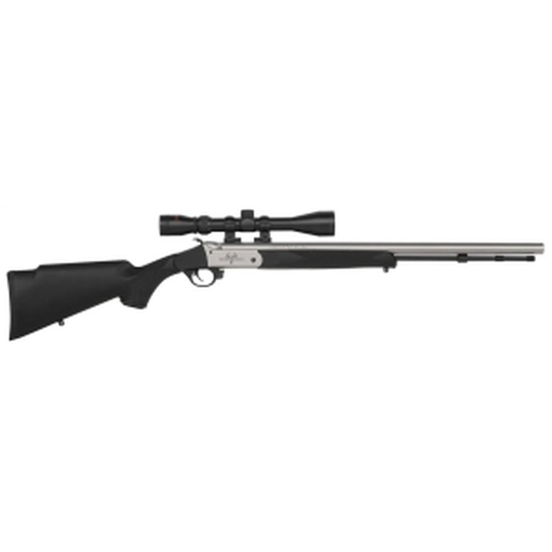 Traditions Buckstalker XT 50cal Scope 24in Cerakote Black/SS