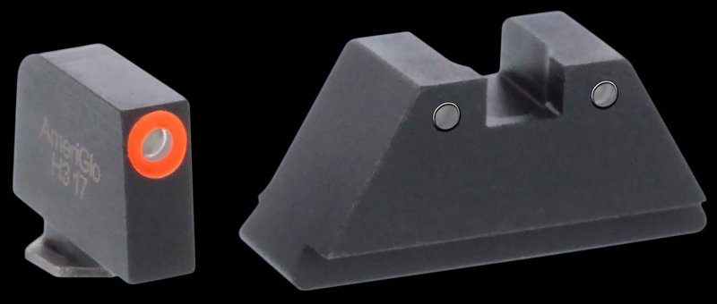 AmeriGlo Spartan XL Suppressor-Height Tritium Night Sight Set for Glock