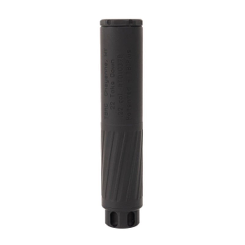 Thunder Beast 22 Take Down Gen 2 .22 LR Suppressor, Black, 1/2x28 Direct Thread Mount