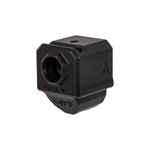 Agency Arms 417 Single Port Glock Compensator Glock Gen4 17 19 34 Black