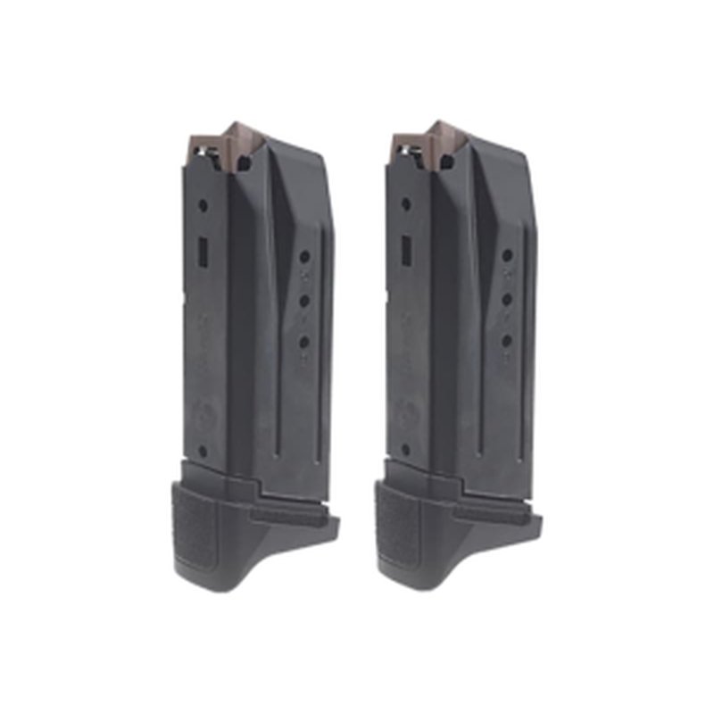 Ruger 90729 Security Value Pack 10rd 380 ACP For Security 380 Black Steel 2 Pack