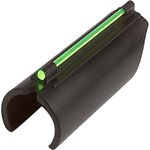 TruGlo TG93B Glo-Dot II Universal 410GA Plain Barrel Fiber Optic Green Black