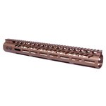 Guntec USA .308 Caliber Ultra Lightweight Thin M-LOK System Free Floating Handguard w/Monolithic Top Rail