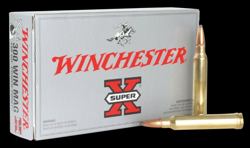 Winchester Super-X Power Point 180 Grain .300 Winchester Magnum Rifle Ammunition