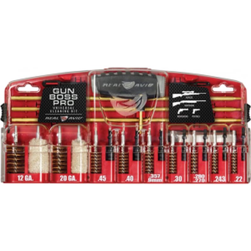 Real Avid AVGBPROU Gun Boss Pro Universal Cleaning Kit 23-piece