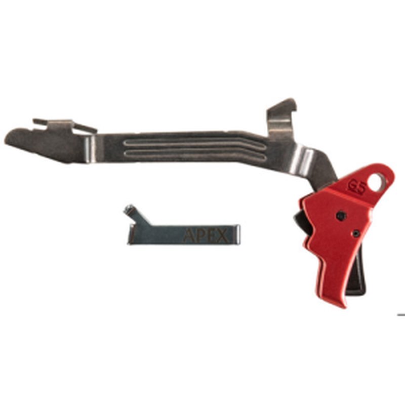Apex Tactical 102-156 Action Enhancement Kit Red Gen 5 Glock Trigger Bar & Connector Drop-In