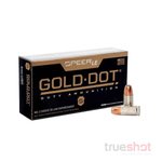Speer Gold Dot LE 9mm 115 Grain JHP Ammunition