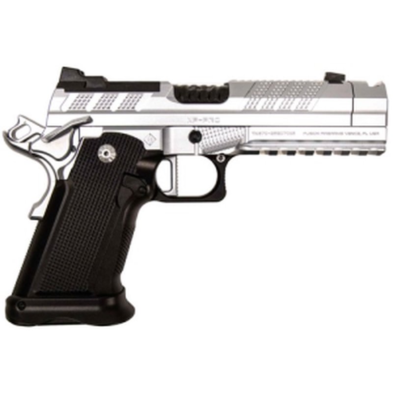 Fusion Firearms XP Comp 9mm 4.6" 17rd Thumb Rest Chrome