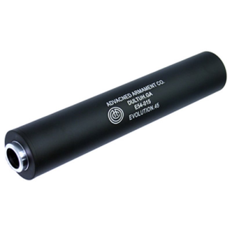 AAC Evolution 9mm Silencer 7.73in Thread/3-Lug Mount 9mm