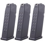 Glock 20 10mm Auto 15rd Magazine Black 3-Pack (Gen 4 Compatible)