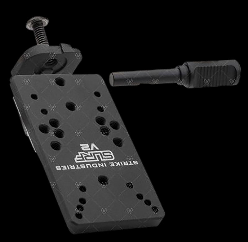 Strike Scorpion Glock Universal Reflex Mount GSURFV2 Multi-Optic Dovetail Plate