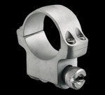 Ruger 4KHM Scope Mount Rings High Eye Stainless Steel 1 Ring Medium Packed