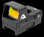 Aim Sports RT5C1 Compact Reflex Red Dot Sight 1x27mm 3.5 MOA Matte Black Weaver Mount