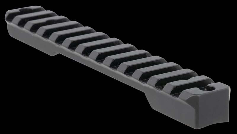 Talley Picatinny Rail 20 MOA for Fierce Rival Short Action 7000-Series Aluminum Black