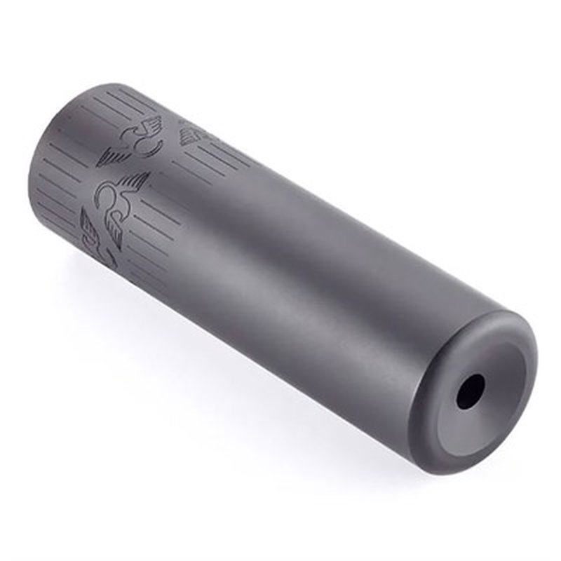 Whisper 7.62mm Rifle Suppressor - Whisper 7.62mm 6.3125'' 5/8''x24 Thread Rifle Suppressor Black