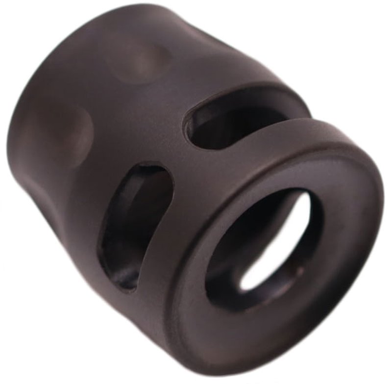 True Precision 9mm Mini Compensator 1/2x28 Black DLC