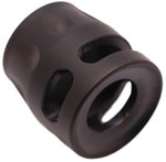True Precision 9mm Mini Compensator 1/2x28 Black DLC