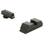 Ameriglo Defoor EDC Glock Front Serrated Tritium Front Rear Night Sight GT-514