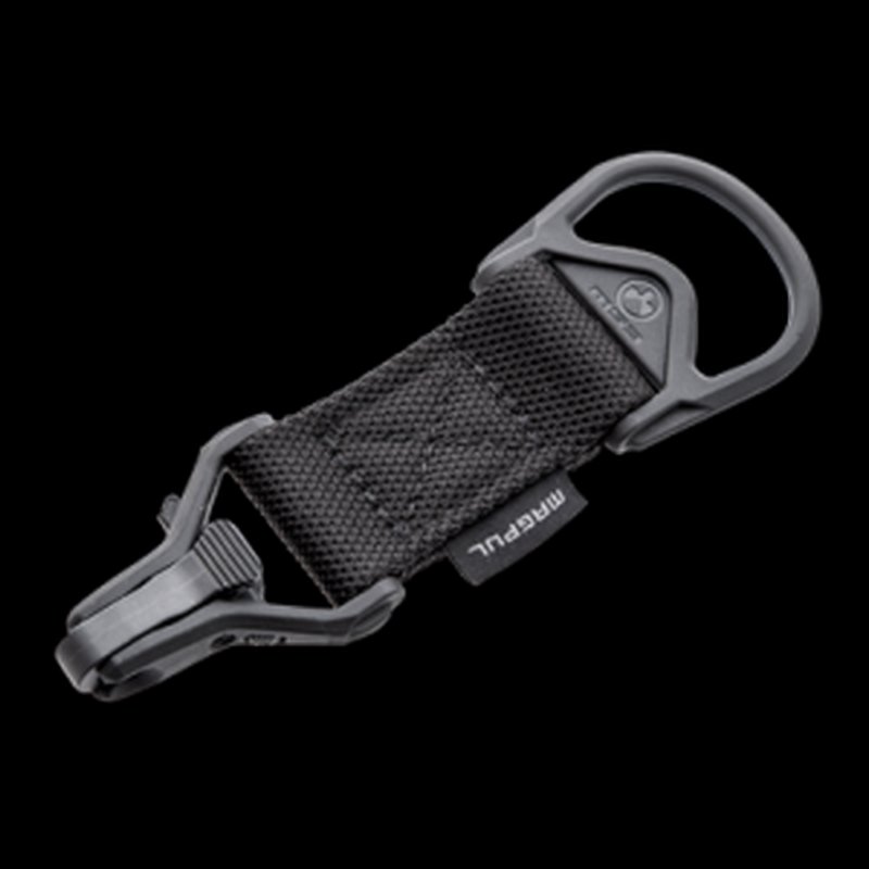 Magpul MAG516BLK MS1/MS3 Sling Adapter Steel 1.25in Nylon Webbing