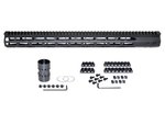 Presma AR-10 LR 308 Super Light M-LOK Series Free Float Handguards, DPMS Low Profile, Black, 19in