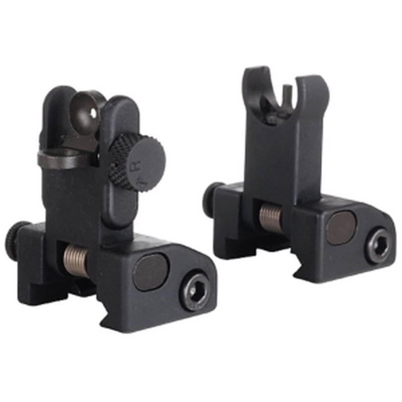 Yankee Hill Machine QDS Hooded AR-15 Sight Set Black