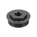 Angstadt Arms HUB 1/2x28 Direct Thread Adapter Black