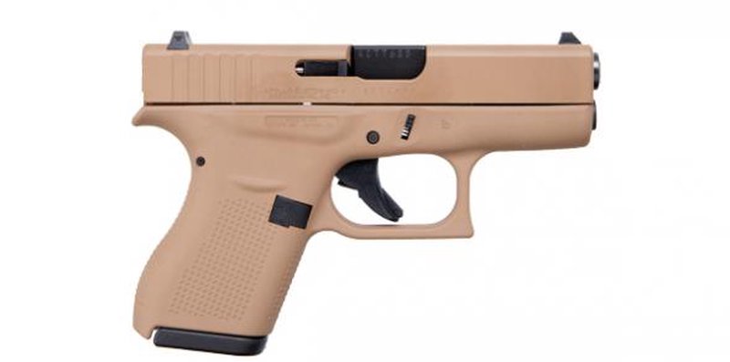 Apollo Custom Glock G42 .380 ACP Full Coverage FDE 3.26" Barrel