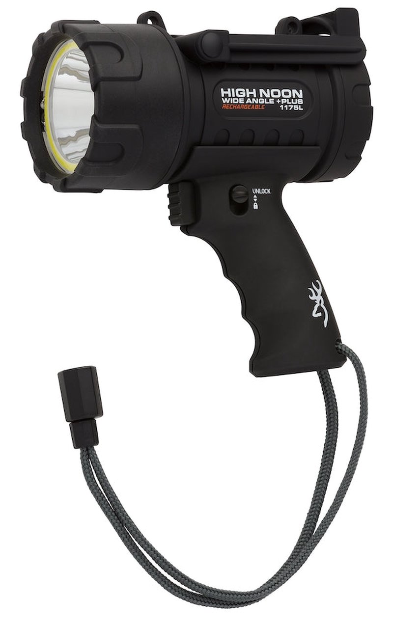 Browning High Noon USB Rechargeable Spotlight w/ Wide Angle Plus