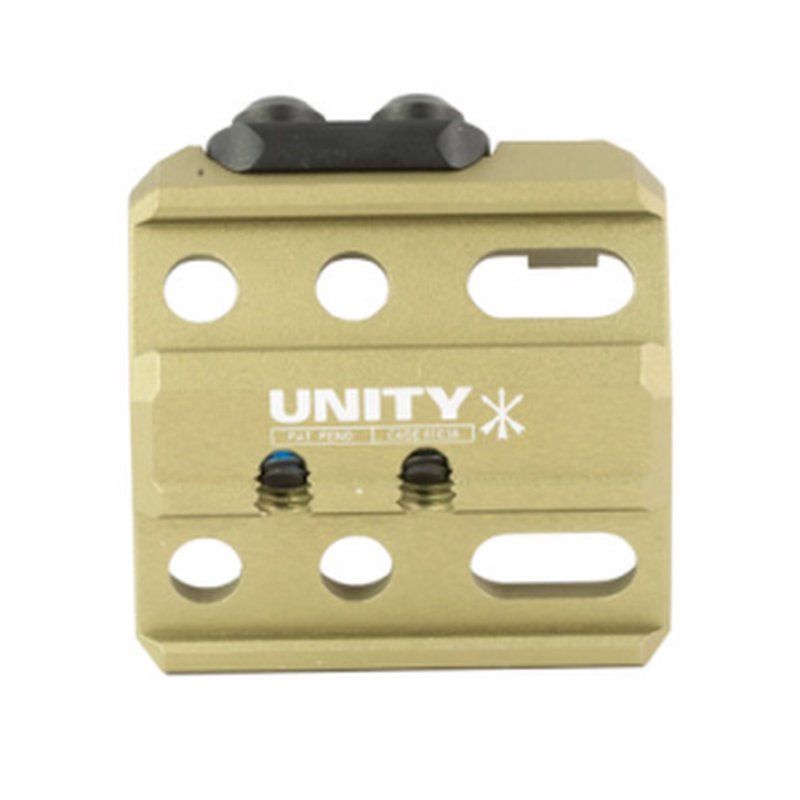 Unity Tactical Fusion Micro Hub 2.0 FDE Picatinny Light/Laser Mount