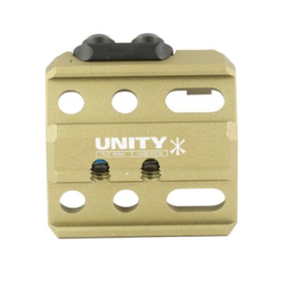 Unity Tactical Fusion Micro Hub 2.0 FDE Picatinny Light/Laser Mount