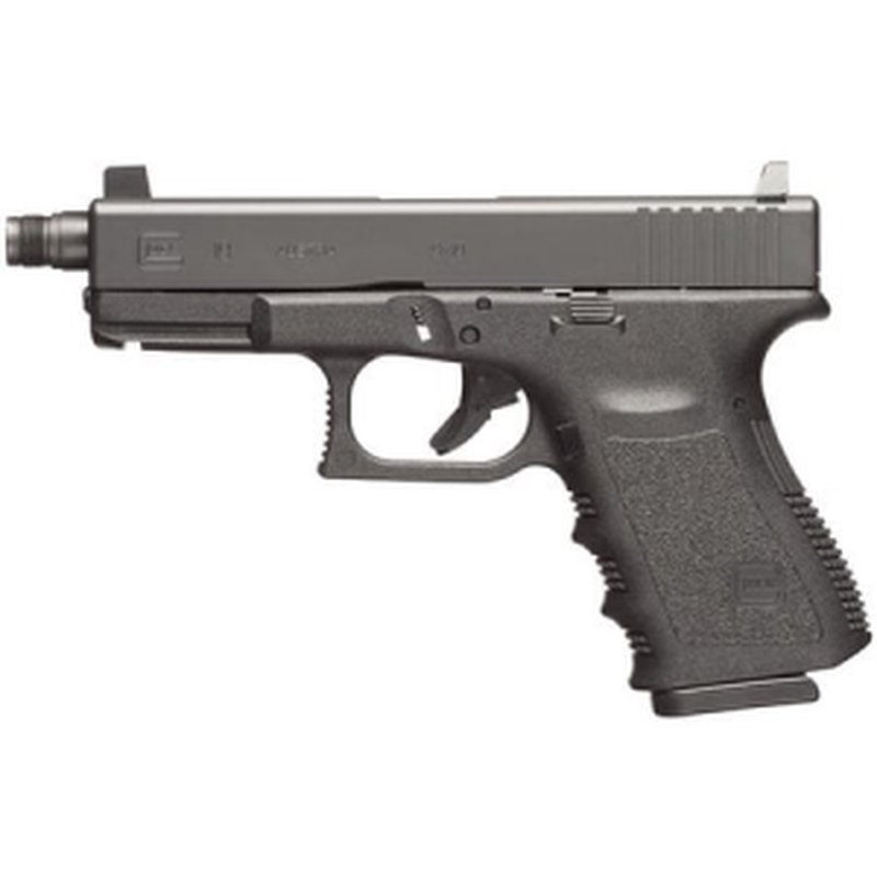 Glock 19 Gen3 9mm Threaded Barrel 15-Round Pistol