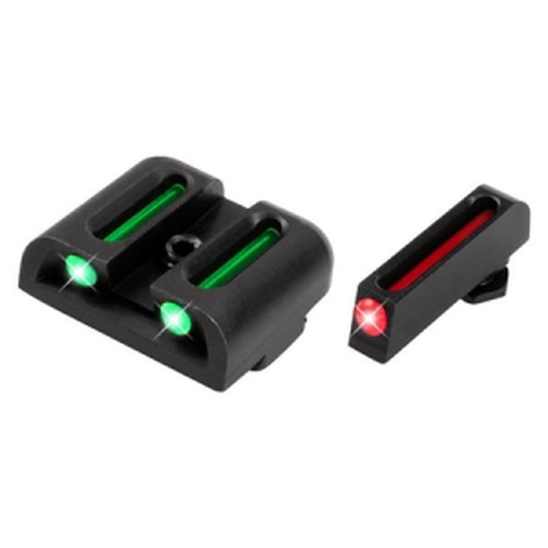TruGlo Fiber Optic Sight Set for Glock Low