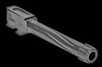 Rival Arms Precision V1 Match Grade Glock 48 9mm Barrel, 4.17in Fluted Threaded PVD
