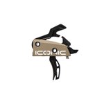 Rise Armament Iconic 2-Stage 3lb Trigger w/ Anti-Walk Pins - FDE - APRH101776C
