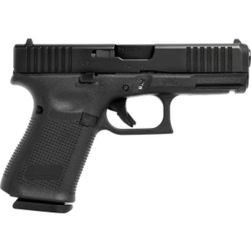Glock 19V Gen 5 semi-auto pistol 9mm 4.02" barrel front slide serrations 3x 15rd PV1950203