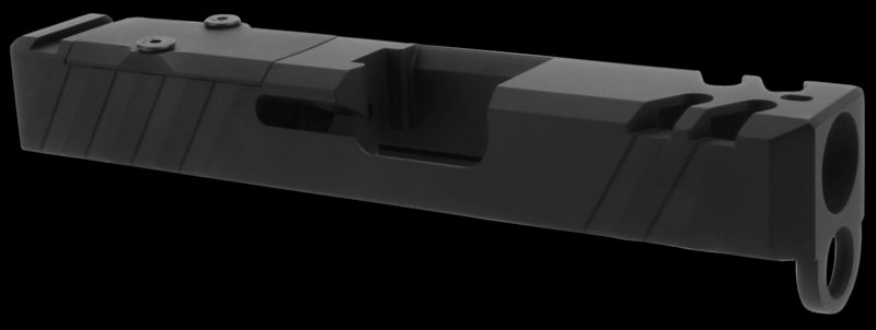 TacFire Glock 26 Gen 3 9mm Replacement Slide Trijicon RMR Cut Ported