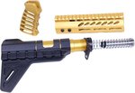 Guntec USA AR-15 Pistol Furniture Set with Micro Breach Pistol Brace