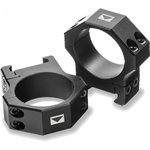 Steiner 5959 H-Series Scope Ring Set For Rifle Extra High 30mm Tube Matte Black Steel